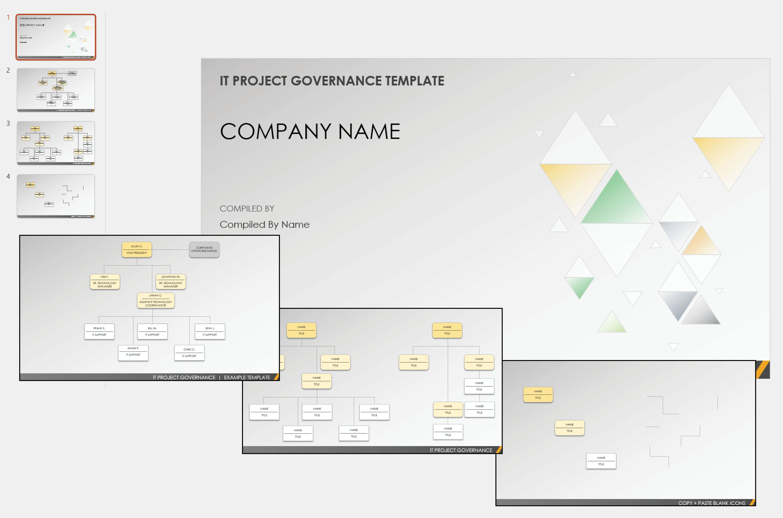 IT Project Governance Framework Template