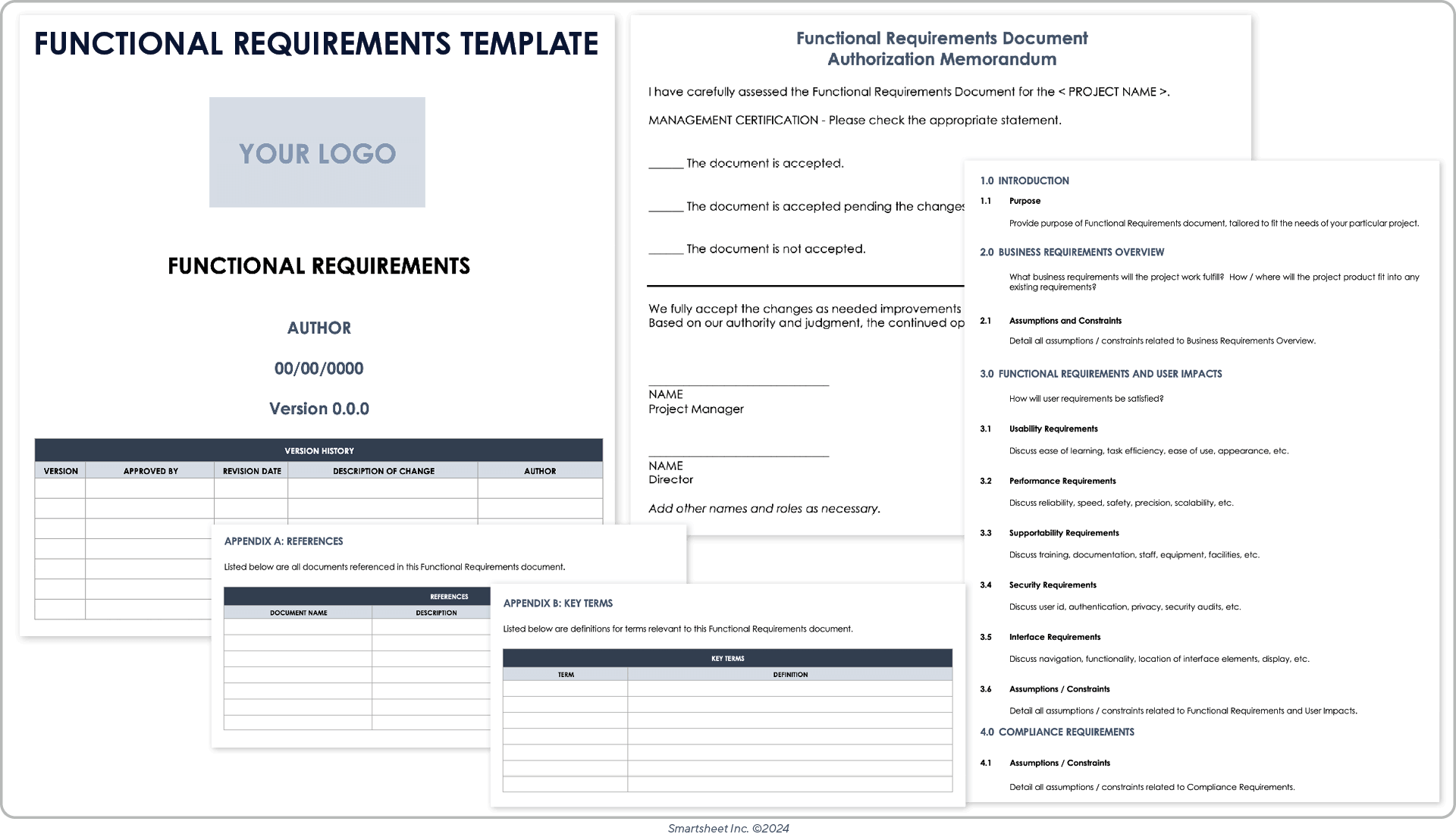 Functional Requirements Template