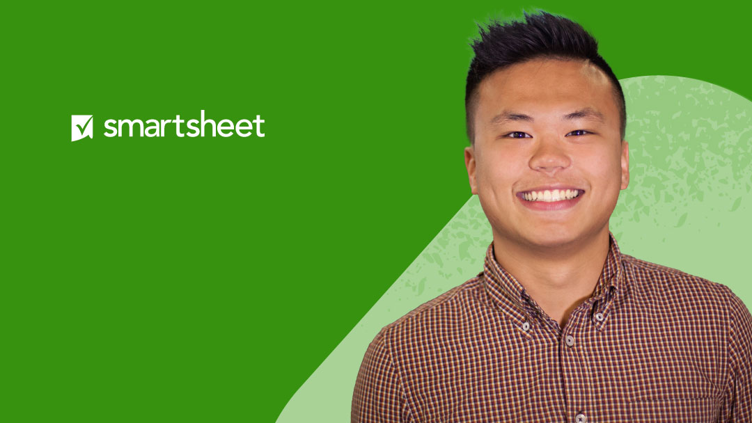 Wei-Jen Chiang, a summer intern turned engineer for Smartsheet