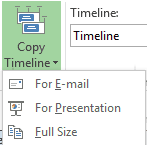 Share Microsoft Project timeline 